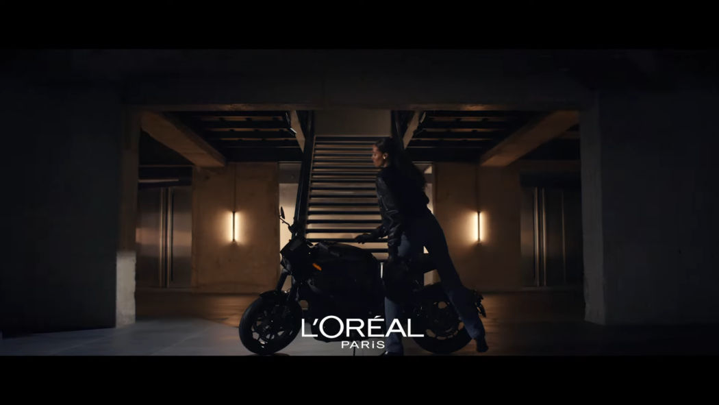 Image du projet L&rsquo;oréal Cindy Bruna par Come Nolo, gaffer et chef-electricien.
